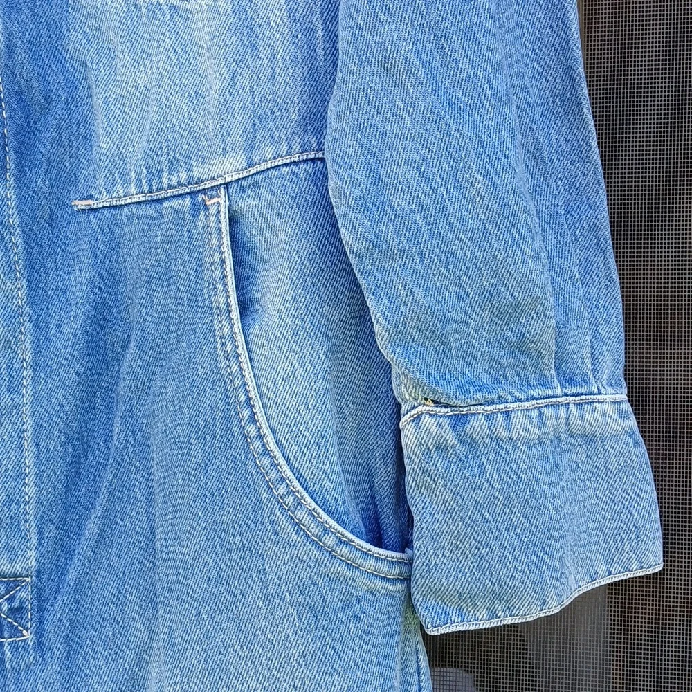 We The Free Denim Jumpsuit NWT Size XS Jeans Townes Coverall - Picture 7 of 16